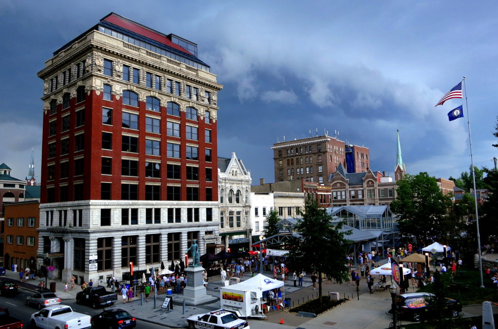 pavilion in Downtown Lexington